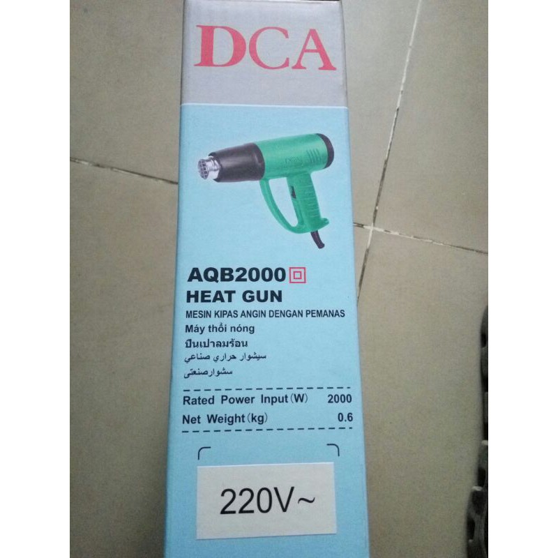 DCA hotgun hot gun Q1B FF 2000 AQB 2000 heatgun heat gun