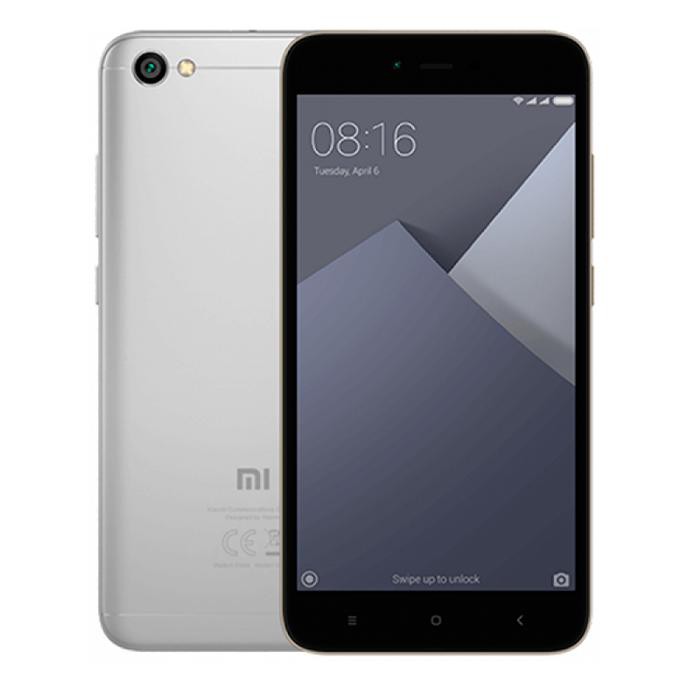 Xiaomi Redmi Note 5A Ram 2 Internal 16Gb Garansi 1 Tahun - Abu-Abu Muda