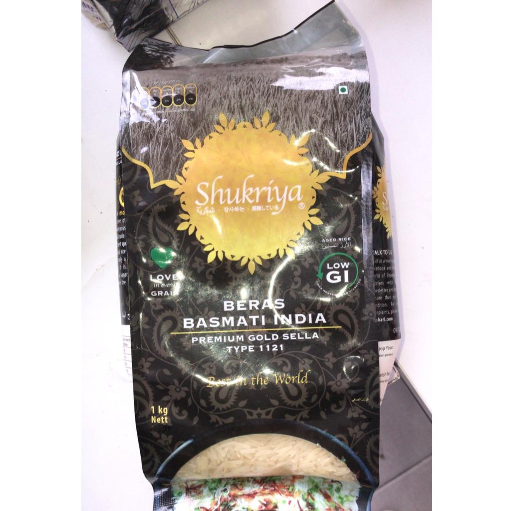 

Shukriya Basmati Premium 1kg