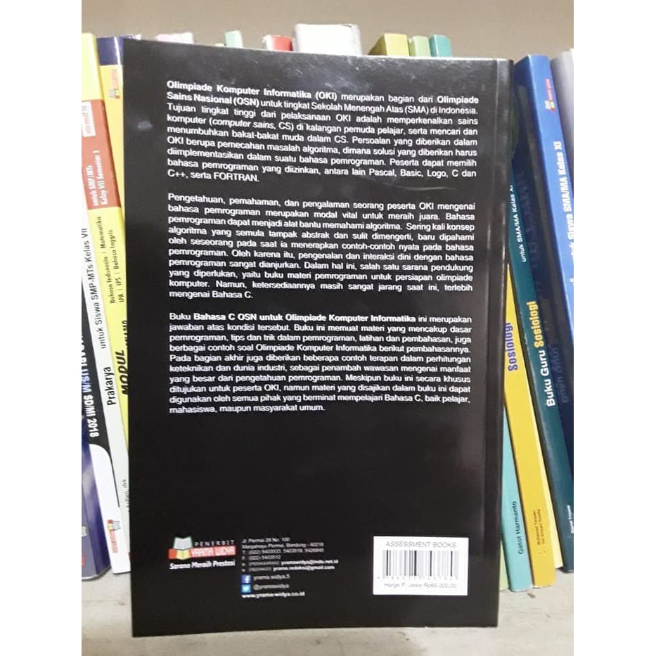 BUKU BAHASA C OSN UNTUK OLIMPIADE KOMPUTER INFORMATIKA