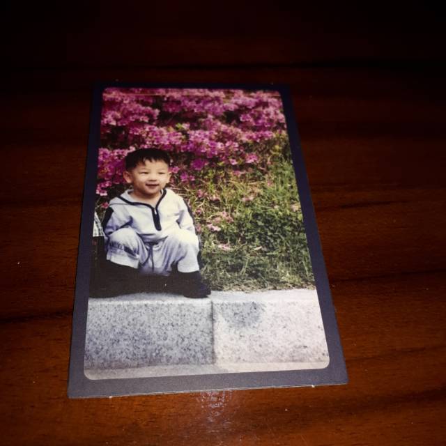 STRAYKIDS WOOJIN CHILDHOOD PHOTOCARD
