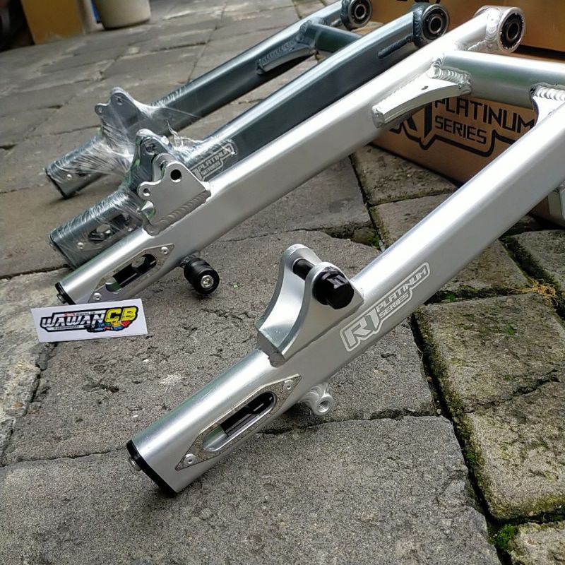 swing arm R1 platinum series pnp cb begel panjang model oval aluminium