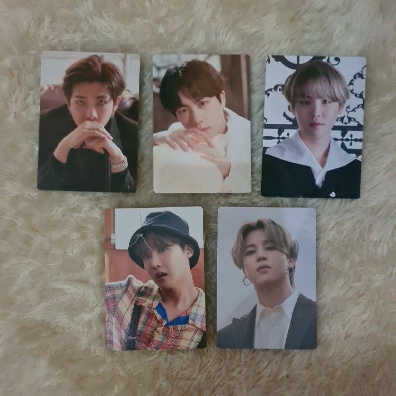 [ READY STOCK ] SHARING BTS 7th Army Membership Kit Photocard Jhope Suga RM Jin Jimin