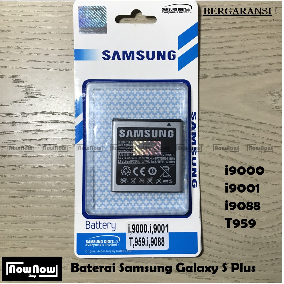 Baterai Samsung Galaxy S Plus I9001 Original Batre Battery SEIN