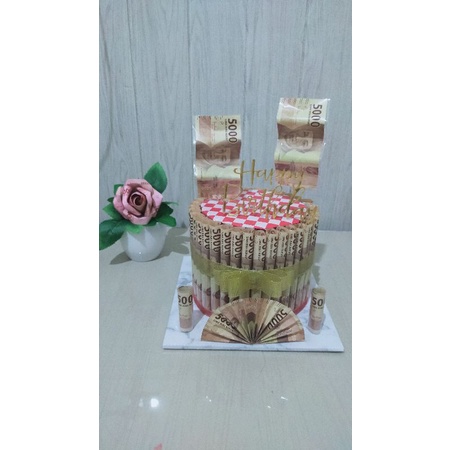 

money cake/kue uang