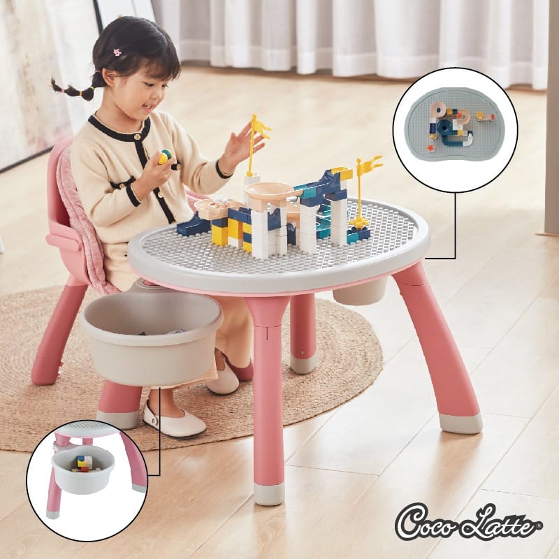 Cocolatte Highchair 3in1 Mushroom+ UR2312 - Kursi Makan Bayi