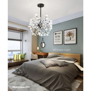 [ ELSABRINA ] Lampu Nordic ruang tamu kristal modern lampu kamar tidur ruang makan dan lainnya