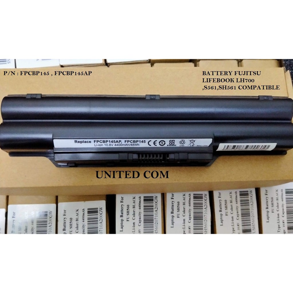 BATERAI BATTERY FUJITSU E751 E752 E781 E782 P770 P771 S26391-F956-L100 S26391-F956-L200  COMPATIBLE