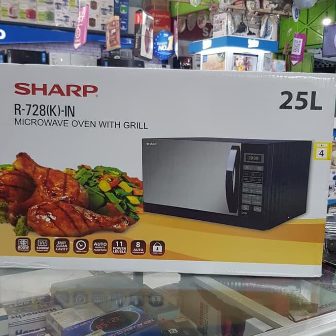 Microwave Sharp R-728(K)-In, Microwave Oven With Grill