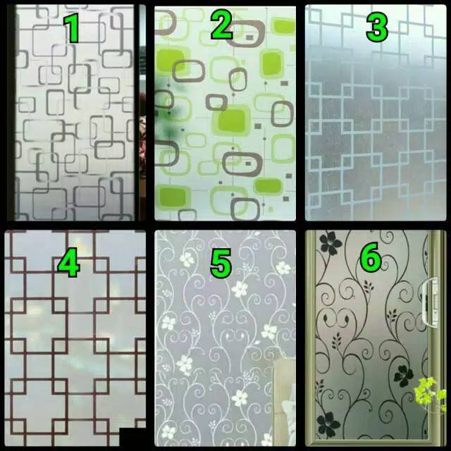 Stiker Kaca Rumah untuk Dekorasi Kaca Rumah STICKER KACA MOTIF