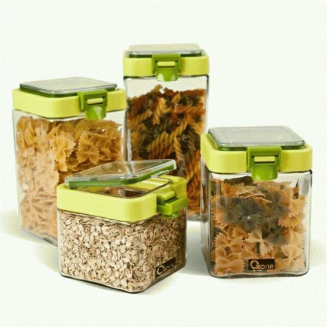 Air tight cubi storage jar Ox-304