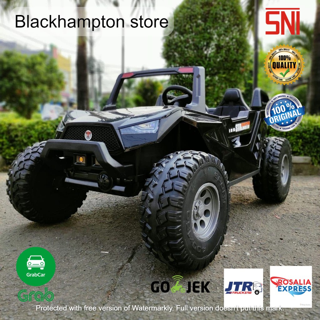 Mobil aki mainan anak. MONSTER 4 WD