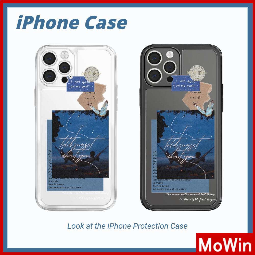 Casing Silikon iPhone 13 Pro Max 12 Pro Max 11 7 Plus Shockproof Motif Langit Malam