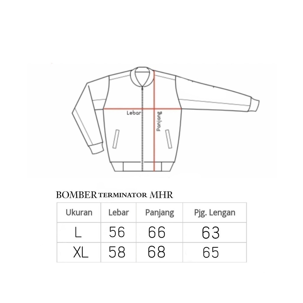 JAKET BOMBER PRIA SIMPLE TERMINATOR  TASLAN WATERPROOF