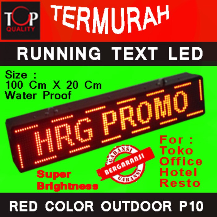 DISPLAY TOKO LED