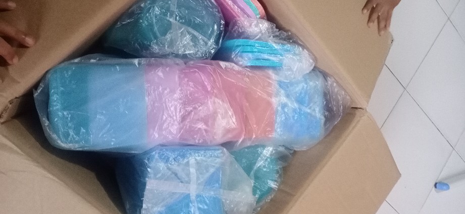 #wadah Untuk Di Kulkas Funtastic Four 4pc Free 1pc