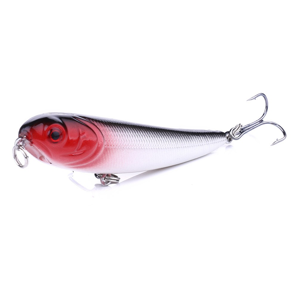 HENGJIA 1pcs 7cm/5.8g Umpan Hard Pencil Pancing Swimbait Ikan Bass Fishing Lure Outdoor Tackle