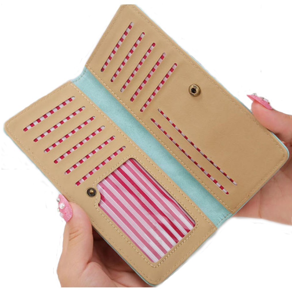 Dompet Wanita Impor Panjang Tipis SINCE 1988 Matte Womens Batam Long Walet