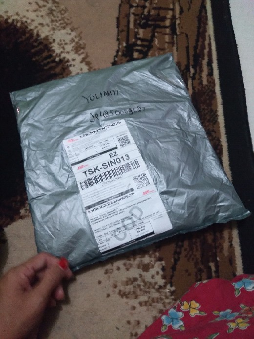 Batik Couple Keluarga Sania Ruffle Ori Ndoro Jowi Dnt Motif Sakura Merah