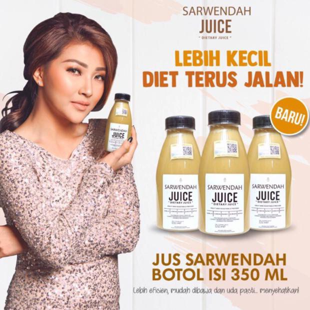 Terbaik Mini / 350 Ml Sarwendahjuice / Sarwendah Juice / Jus Sarwendah