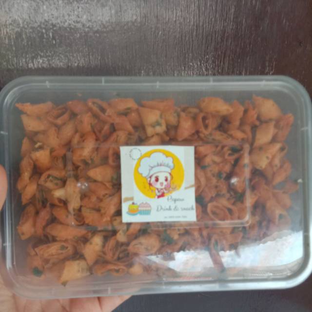 

Keripik lumpia 250 gr / Papaw snack & Drink / sumpia