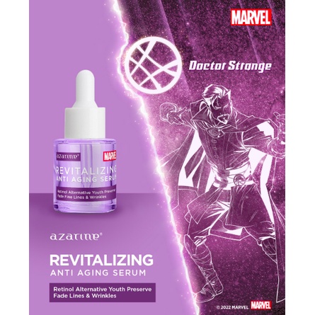 Azarine X Marvel Revitalizing Anti Aging Serum - 20ml