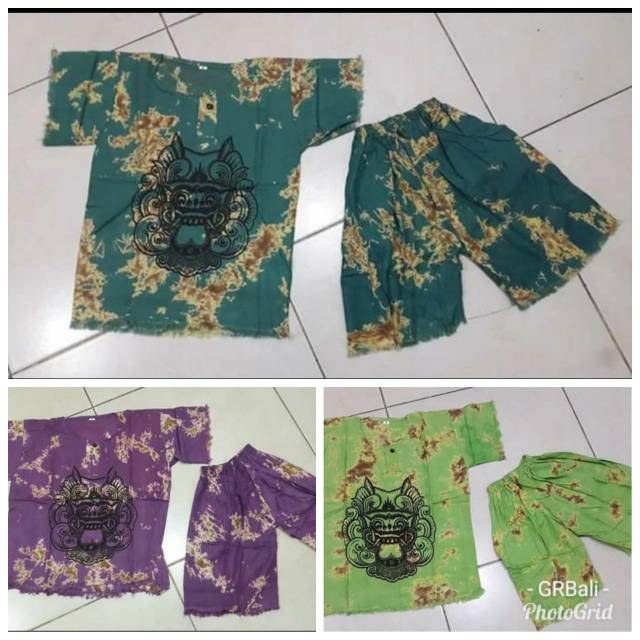 Baju Setelan Anak Barong Bali Grosir Oleh Oleh Bali