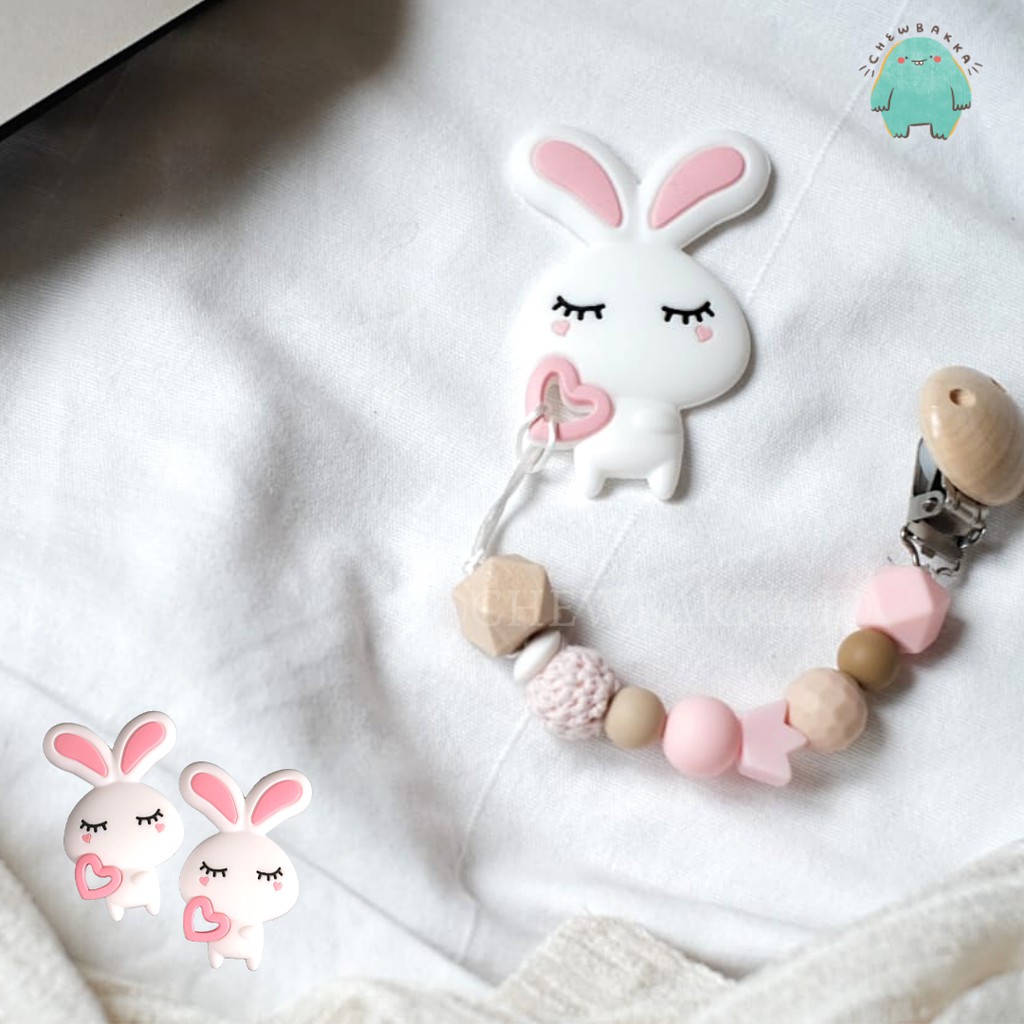 TEETHER GIGITAN BAYI - LOVE BUNNY