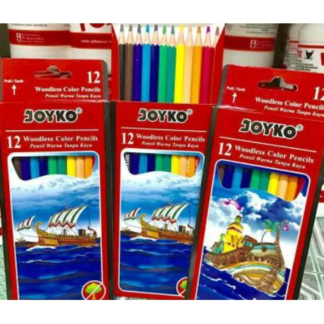 

Sale!! Pensil Warna Joyko 12 Warna Terbaru