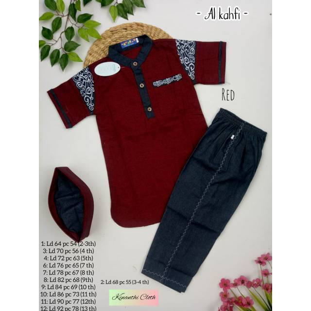 Set Koko anak Al Kahfi