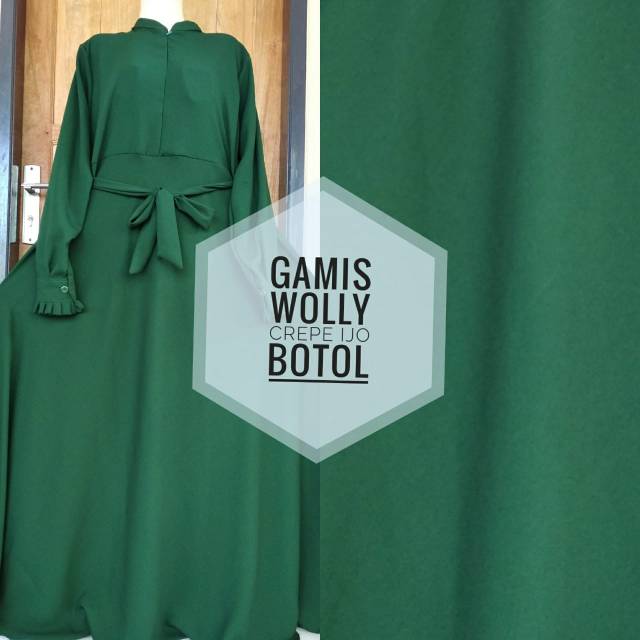 Gamis wollycrepe caltri