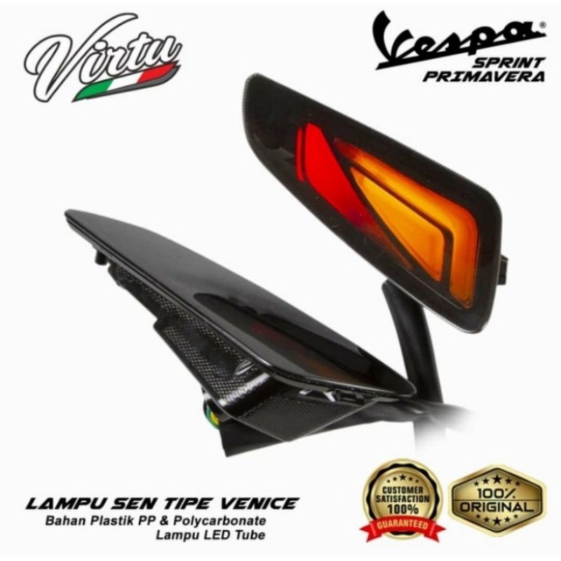 Lampu sein LED JPA virtu Vespa sprint Primavera tipe Venice - Charmoto