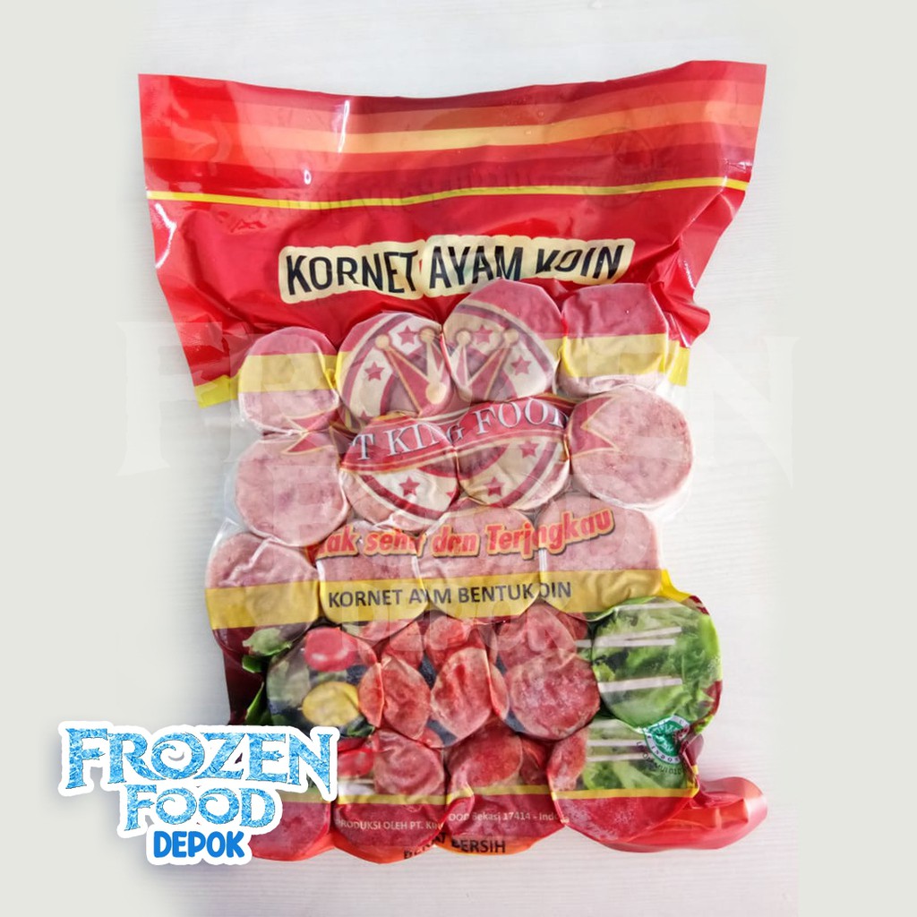 

KING FOOD KORNET AYAM KOIN 450 GRAM