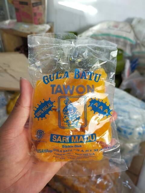 

Gula Batu Merk TAWON Kemasan 250 Gram