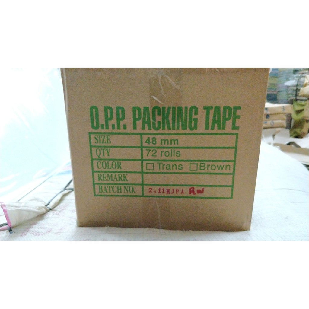 Lakban / Isolasi Bening OPP SUMO TAPE HIJAU 2 inch x 100 yard (48 mm)