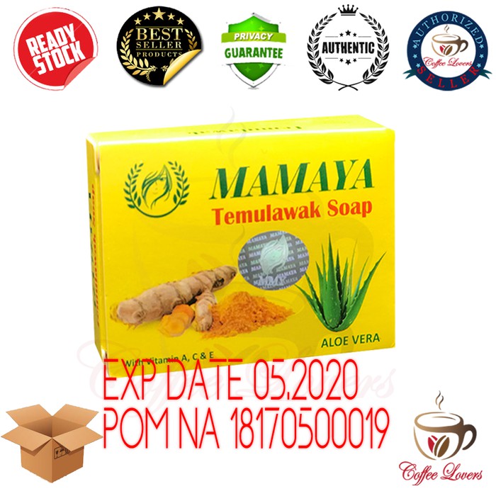 

SABUN TEMULAWAK ALOE VERA 85Gr ORIGINAL BPOM By MAMAYA