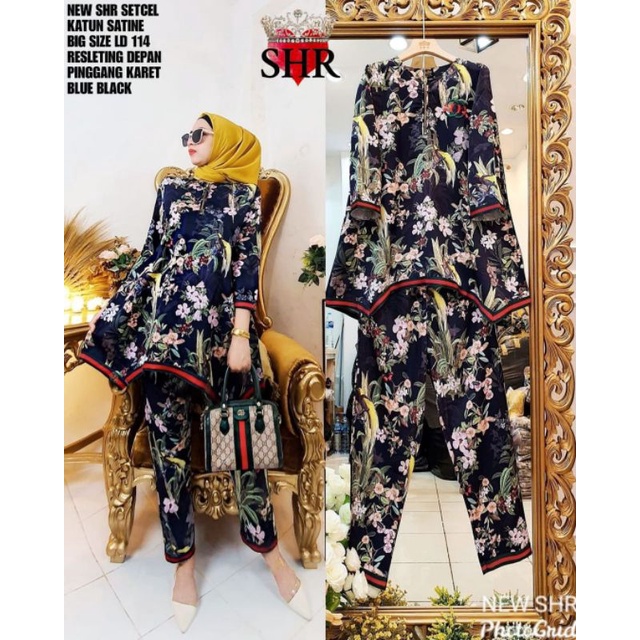 SETCEL SATIN ZIPER ORI SHR