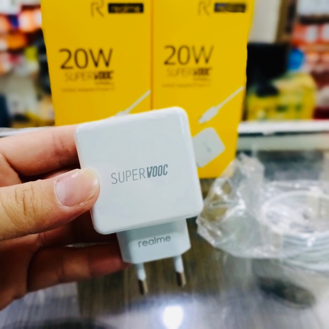 CHARGER REALME VOOC 20W TYPE C ORIGINAL SUPPORT FAST CHARGING