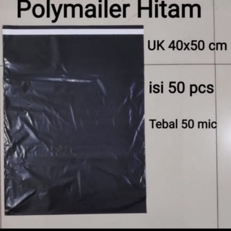 

Polymailer uk 40x50 (50pcs) Plastik Packing Lem Silver Olshop Plastik Lem