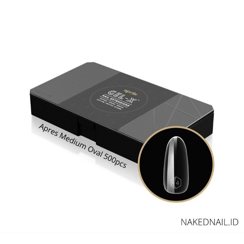 Oval Fake nail gel for extension kuku palsu gel Apres kuku palsu oval apres gel 500pcs