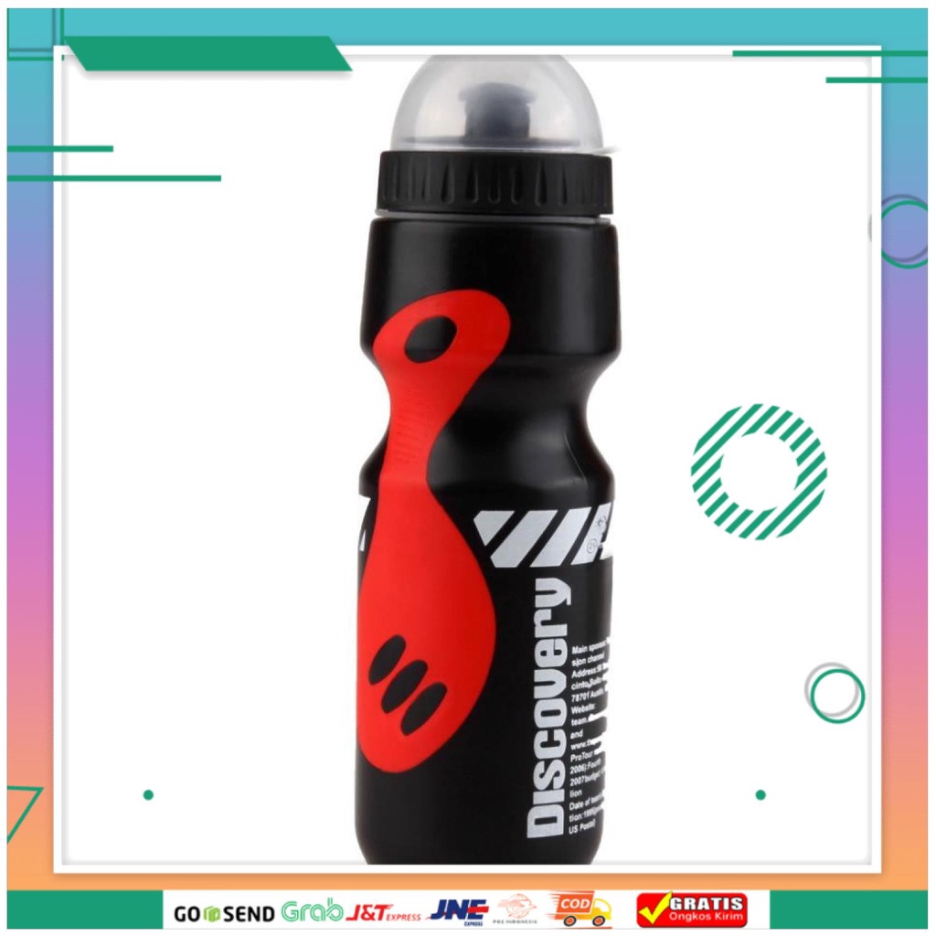 (BISA COD) RCHMDSHP   Discovery Botol Minum Sepeda 650ml - 3026