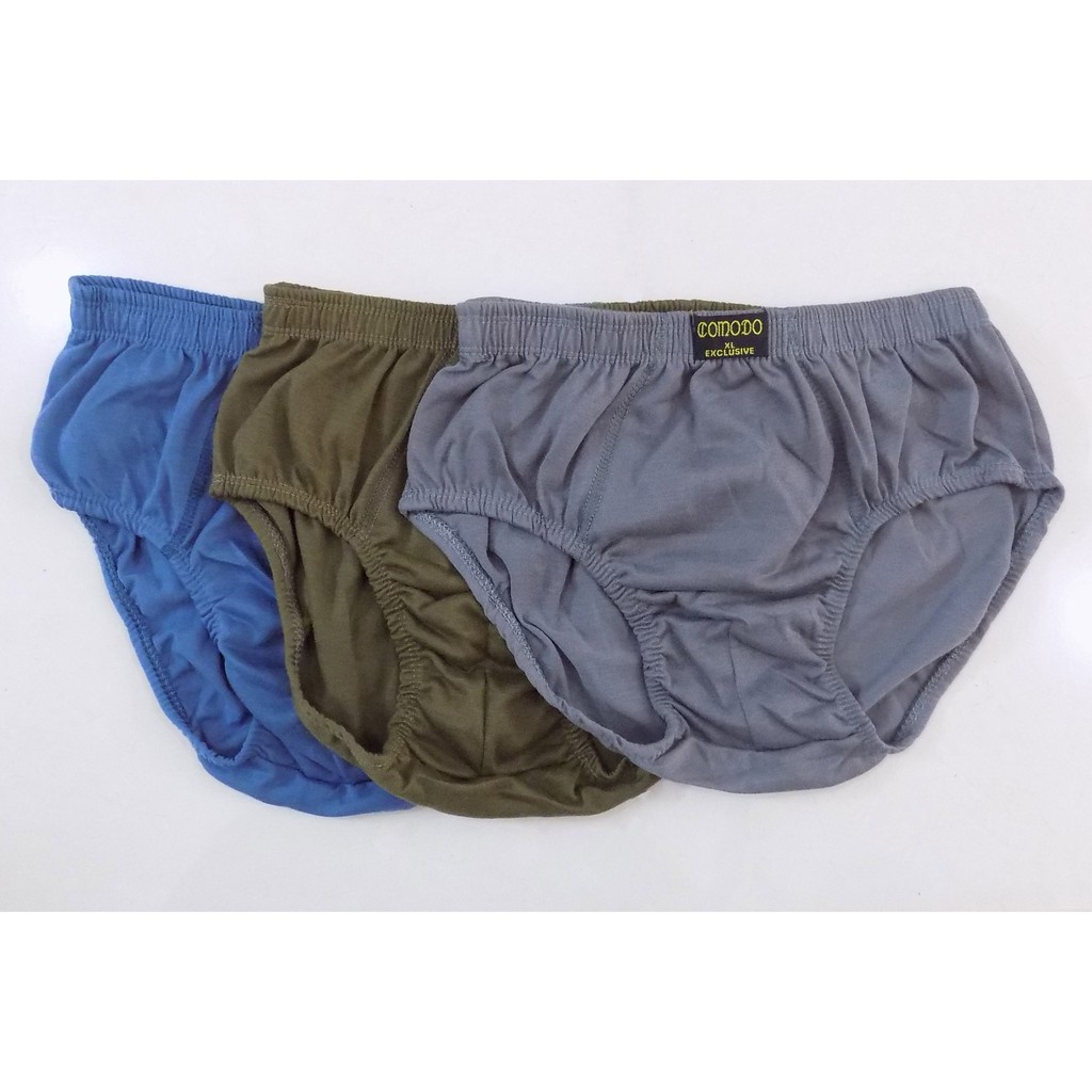 12pcs Celana Dalam Pria Comodo | CD Pria Dewasa Remaja Anak | Open Sorx Grosir Lusinan