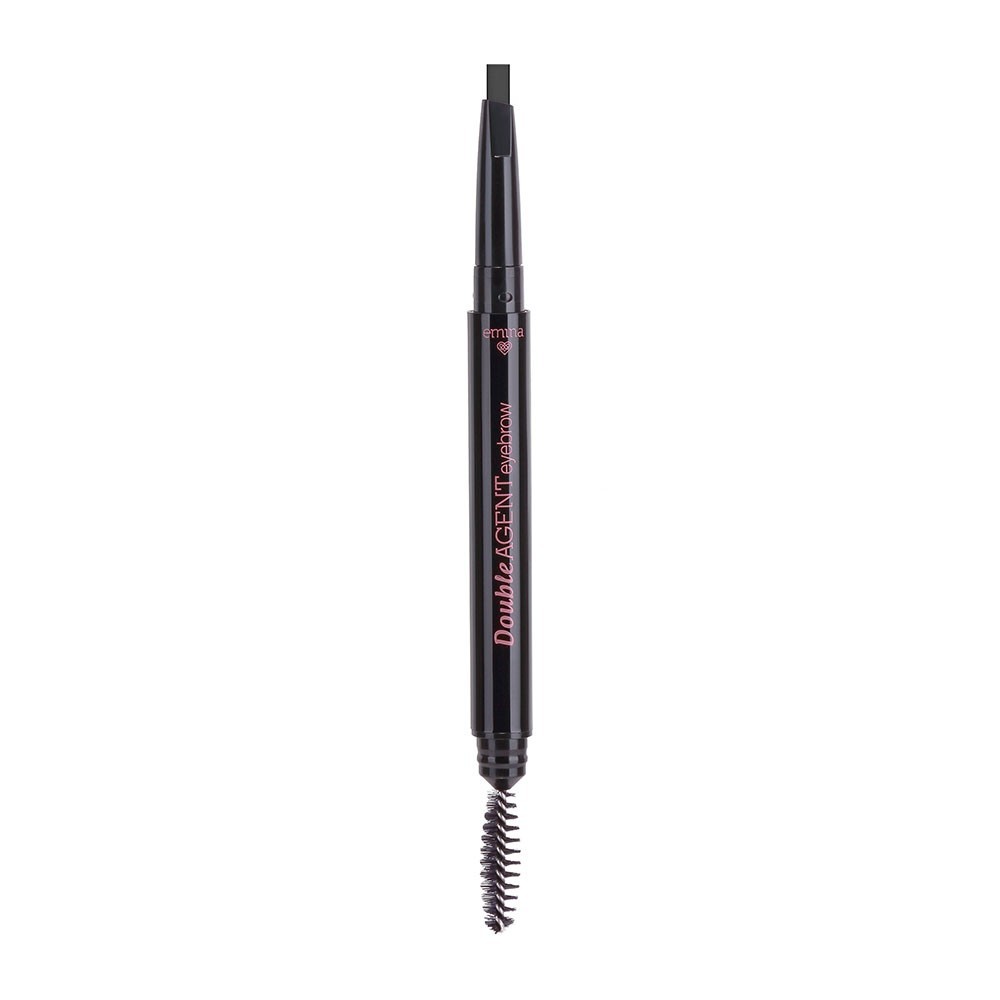 EMINA Double Agent Eyebrow 2in1 / Pensil Alis  by AILIN