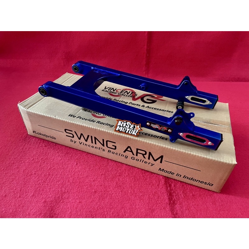 Swing Arm Arem VRG Jupiter Z Biru