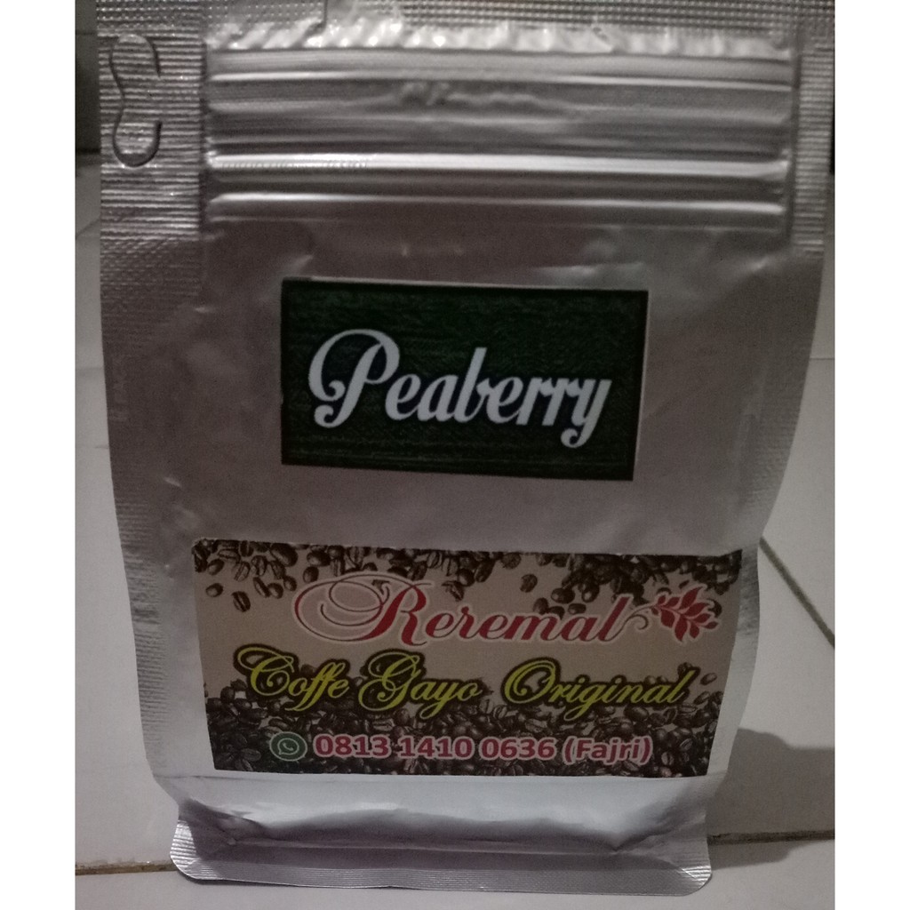 

Reremal Peaberry Gayo GRADE 1