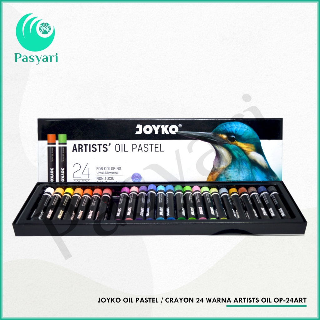 

Joyko Oil Pastel Crayon 24 Warna Artists Oil Op-24art