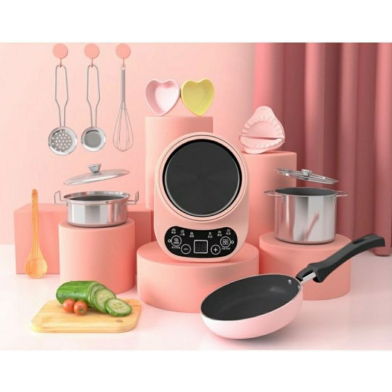 Mini Kitchen Real Cooking / Kompor Listrik Anak