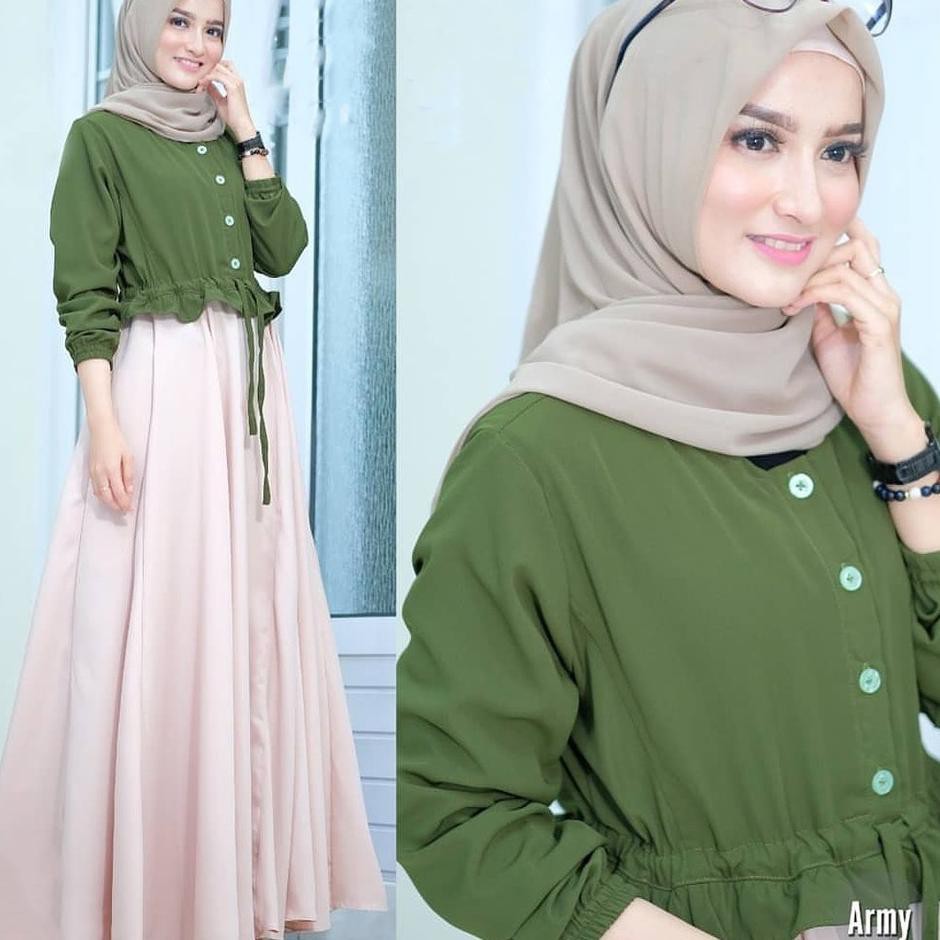 Anjani Dress | Fashion Muslim Terbaru | Baju Gamis Wanita
