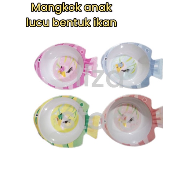mangkok anak melamin apb 02/mangkok anak karakter/mangkok anak motif/mangkok ikan/mangkok bayi