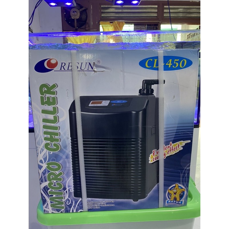 RESUN CL-450 CHILLER PENDINGIN AIR UNTUK AQUARIUM AIR LAUT DAN AQUASCAPE